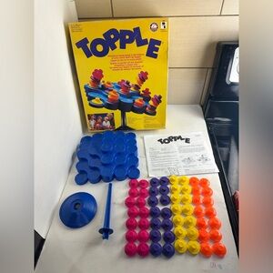 Vintage Topple Game - Complete